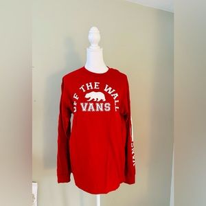 Vans long sleeve shirt